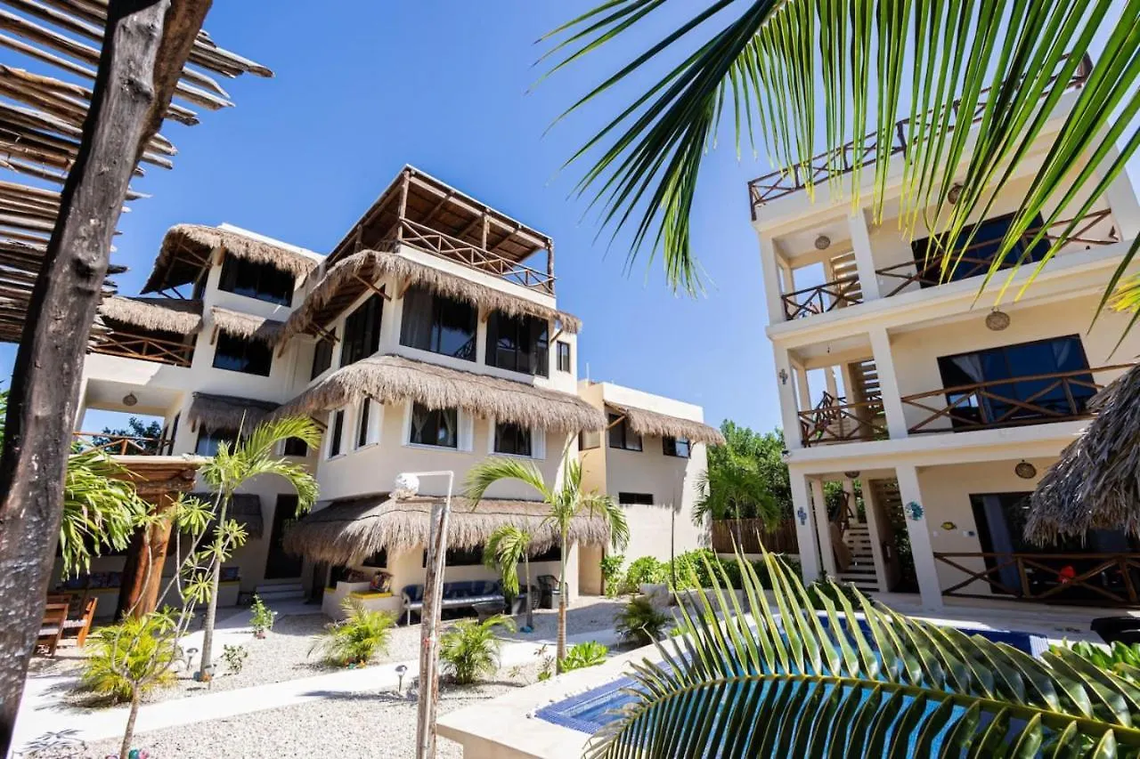 3 Bedrooms House Shared Pool Isla Holbox 0*,