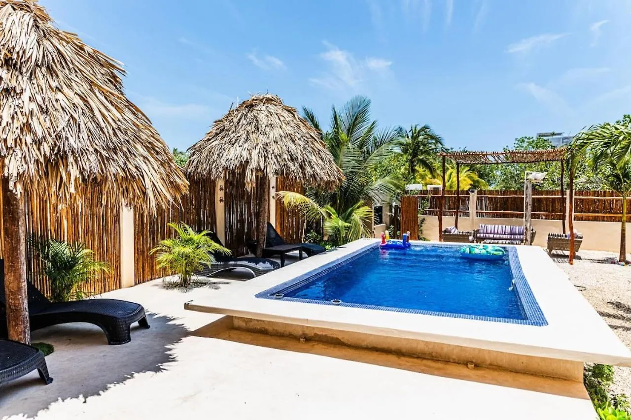Holiday home 3 Bedrooms House Shared Pool Isla Holbox Mexico