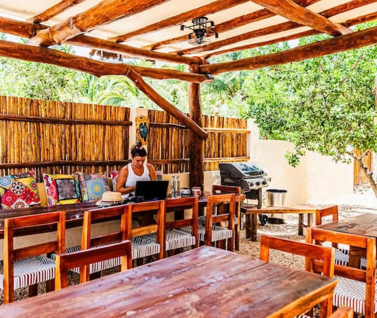 3 Bedrooms House Shared Pool Isla Holbox Holiday home