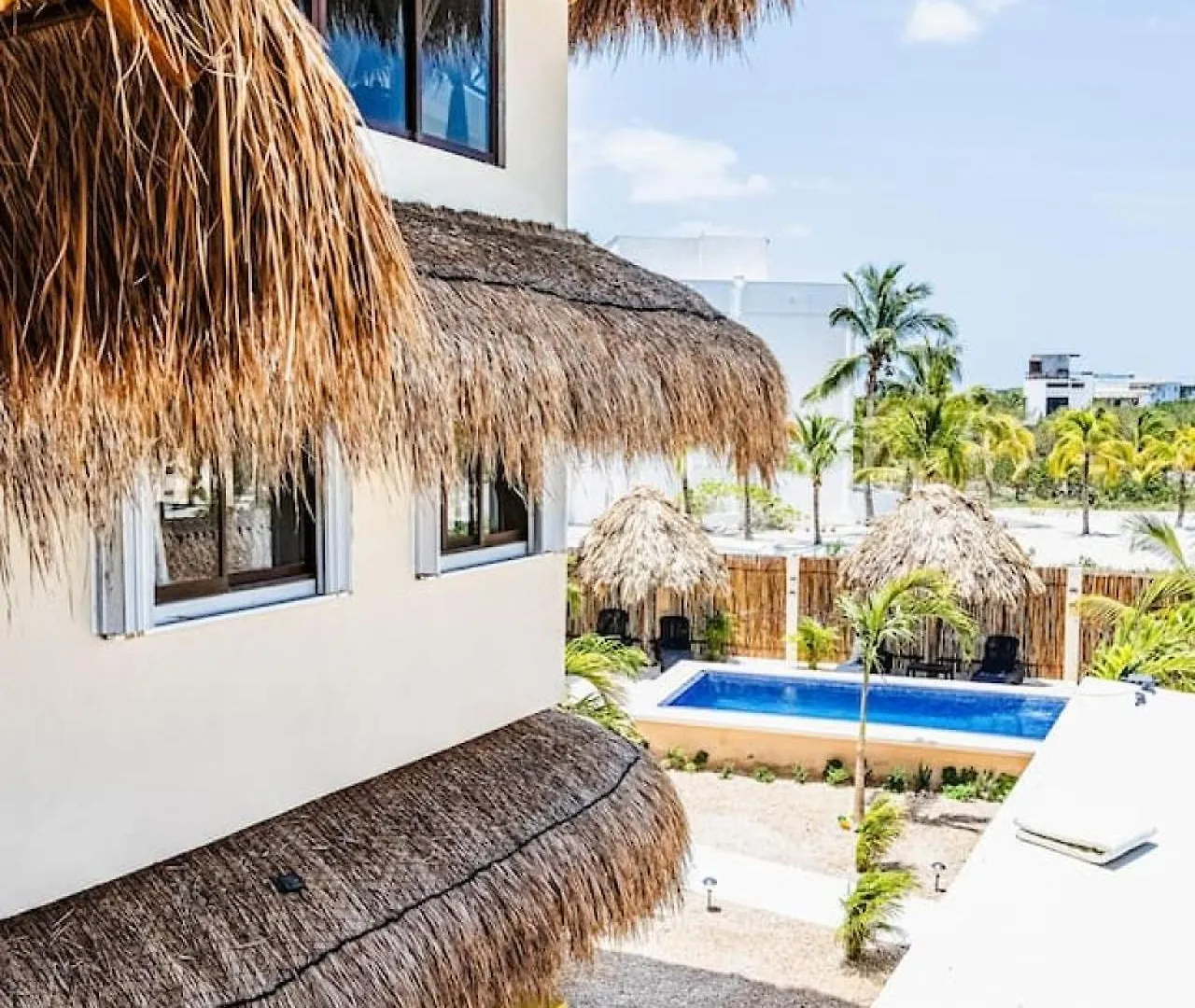 3 Bedrooms House Shared Pool Isla Holbox