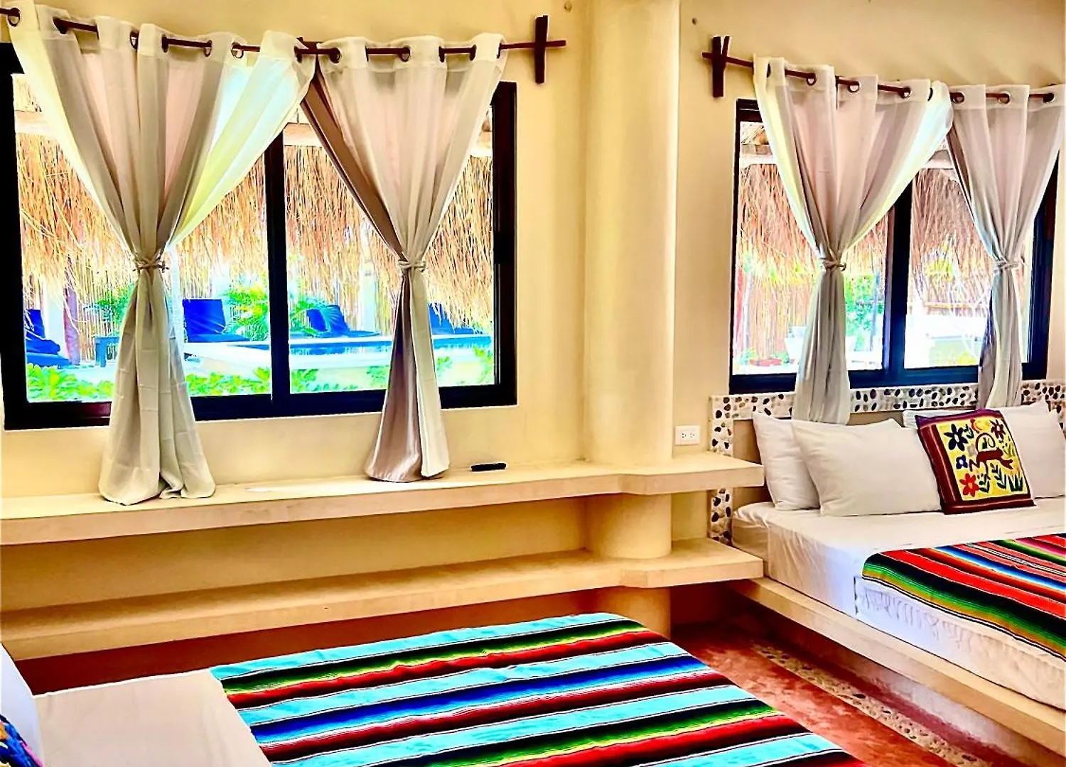 3 Bedrooms House Shared Pool Isla Holbox 0*,